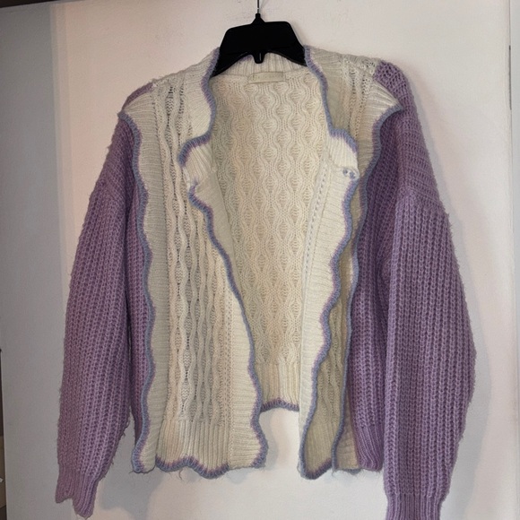 Vita Grace Sweaters - Vita Grace Knitted Pastel Cardigan